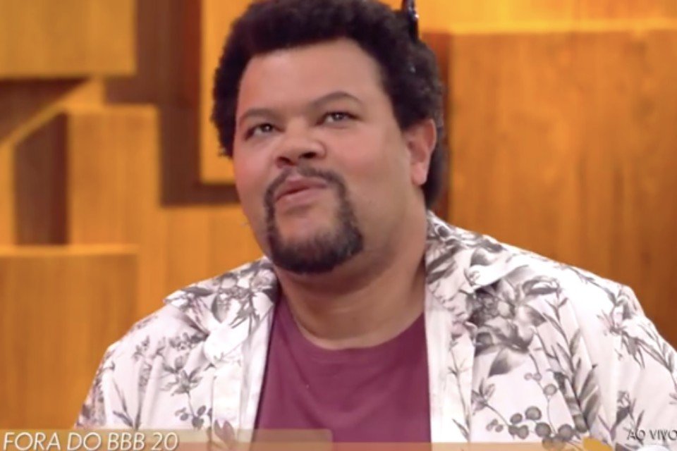 Babu santana participa do programa encontro