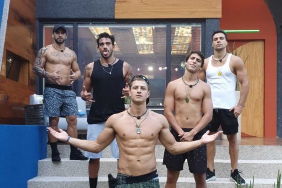 Lucas, Hadson, Petrix, Guilherme e Prior