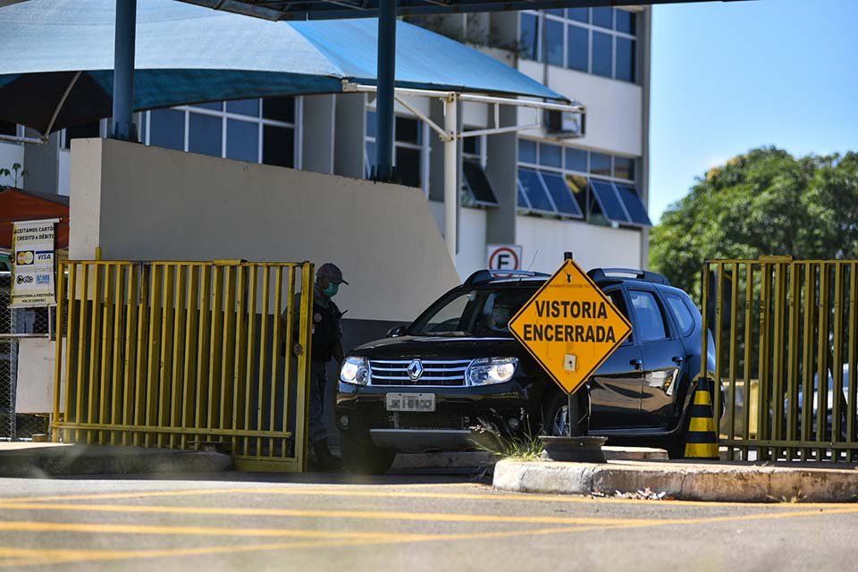 Detran faz vistoria em veículos mesmo com isolamento social e serviços interrompidos