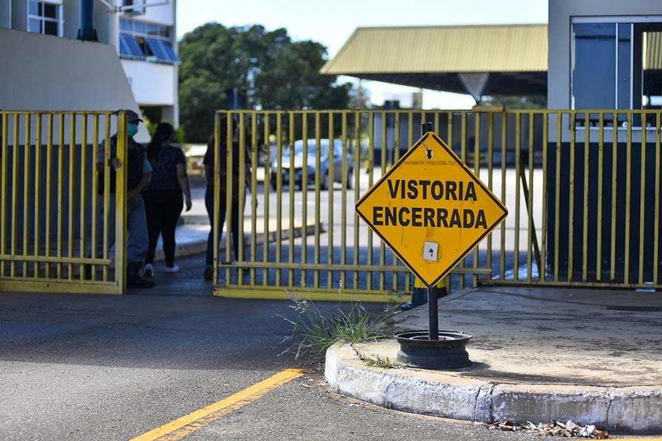 Detran faz vistoria em veículos mesmo com isolamento social e serviços interrompidos