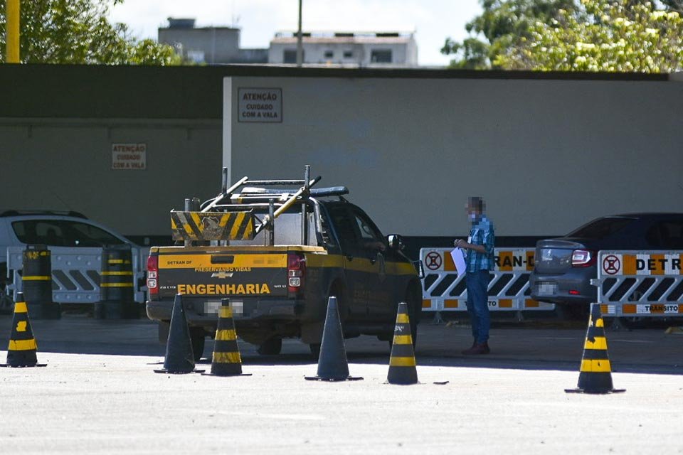 Detran faz vistoria em veículos mesmo com isolamento social e serviços interrompidos