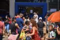 Aglomeração em agência da Caixa em Ceilândia