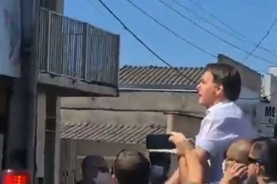 Bolsonaro passei em Cristalina