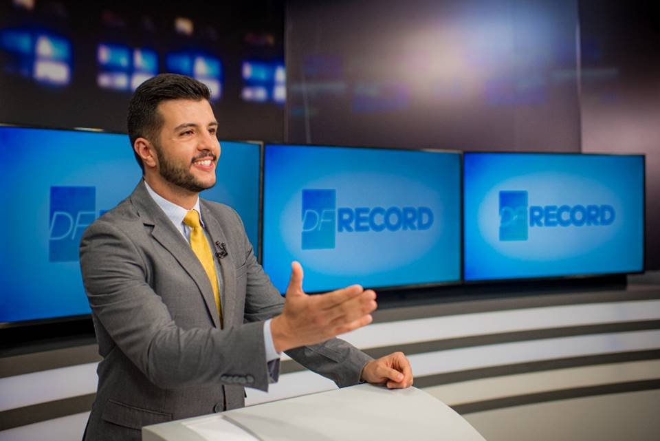 Matheus Ribeiro novo apresentador do DF Record