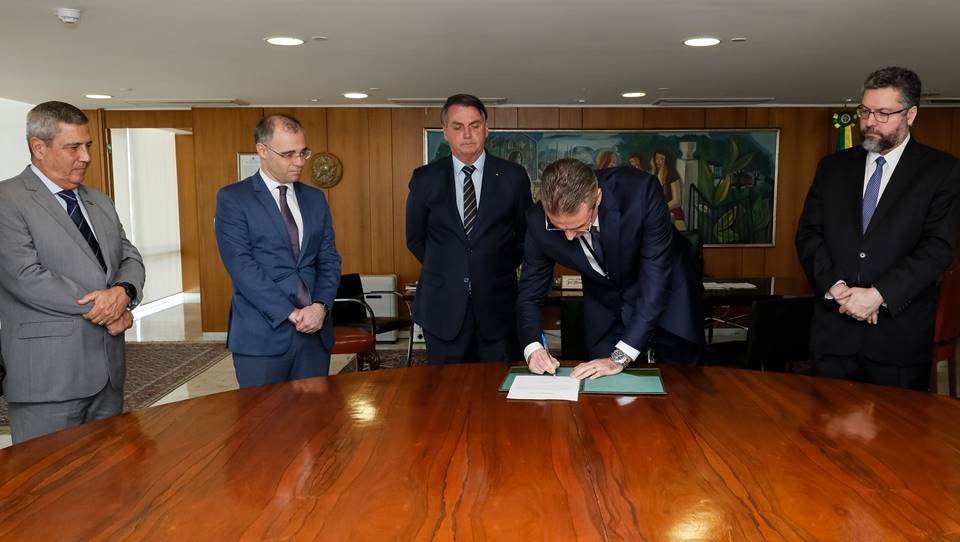 Posse de Rolando Alexandre, como diretor-geral da PF