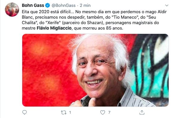 homenagens flavio migliaccio