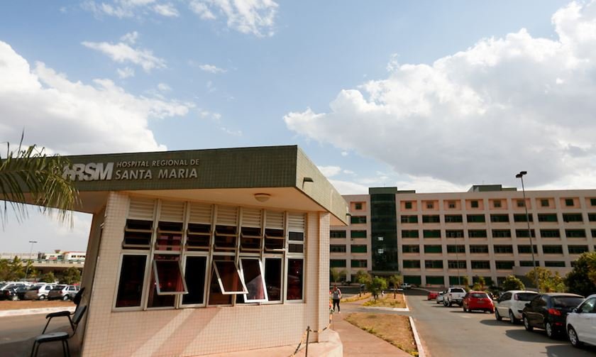 A 33ª vítima do coronavírus no DF morreu no Hospital Regional de Santa Maria (HRSM)