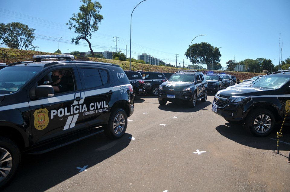 Três novas viaturas da PCDF