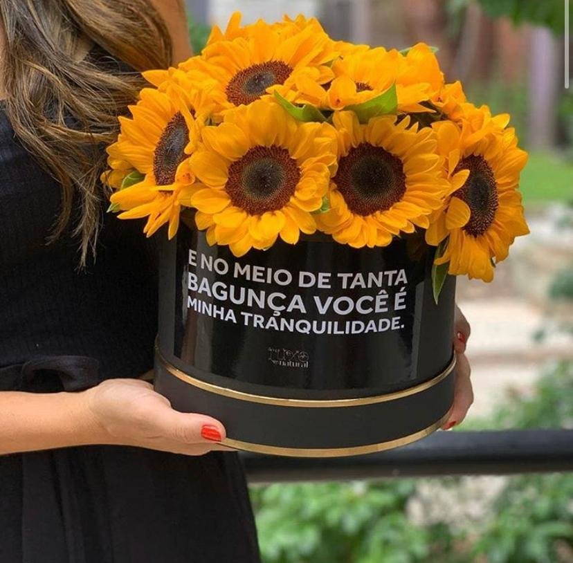 Arranjo de girassóis