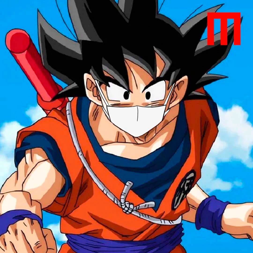Goku de máscara