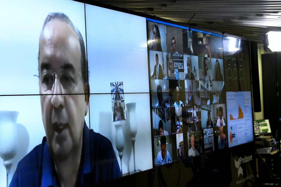Sessão Deliberativa remota do Senado