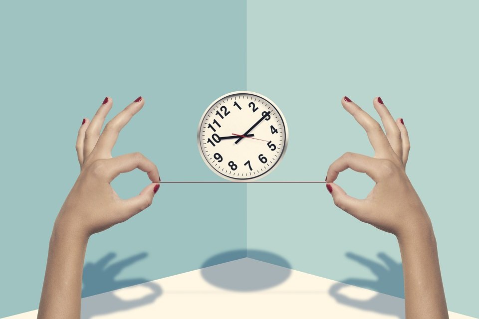 relógio noção de tempo