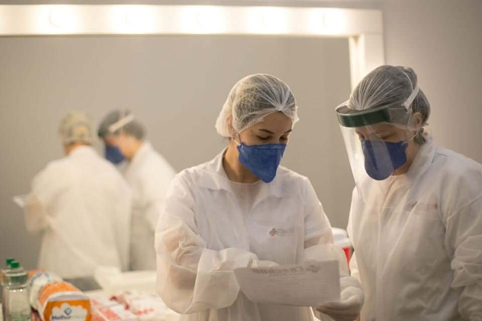 Testes de coronavírus são realizados no Sesc 504 Sul