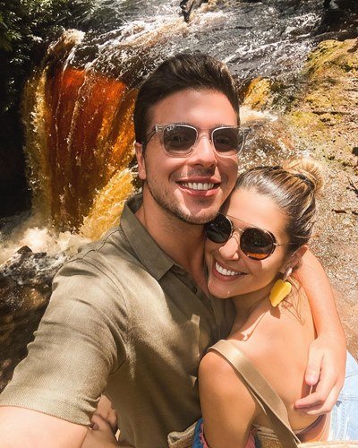 Leo Hirschmann e Vivian Amorim