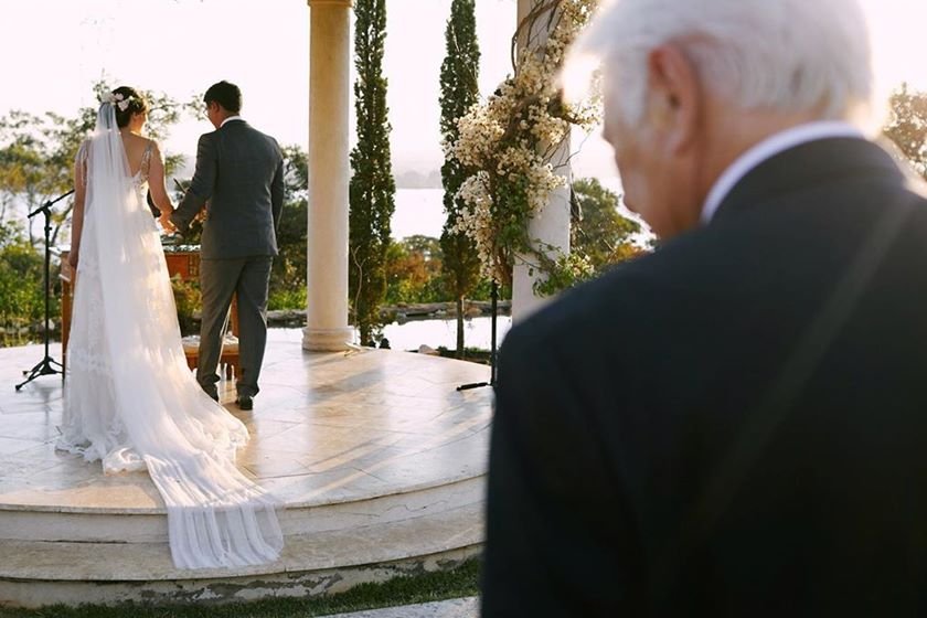 Casal fotografado por Plínio Ricardo