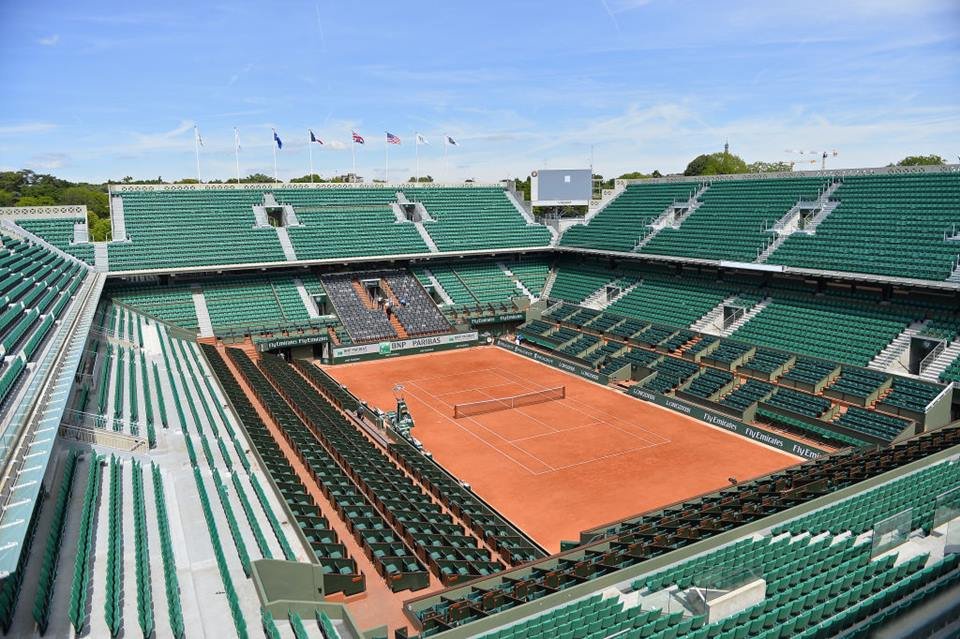 Federação Francesa de Tênis admite realizar Roland Garros sem torcida | Metrópoles