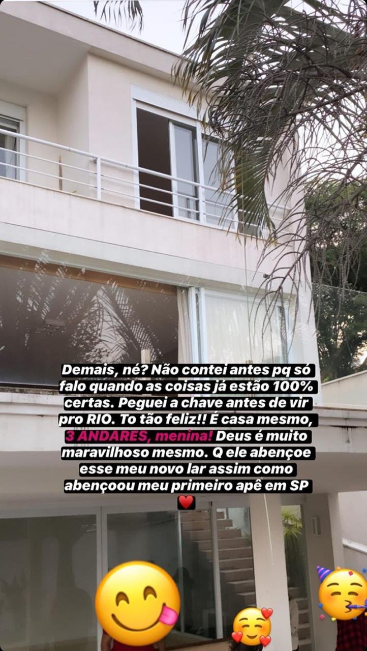 Bianca Andrade, a Boca Rosa, mostra a nova casa que comprou