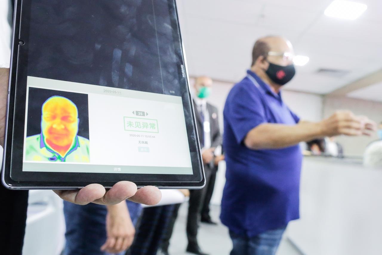 scanner que identifica problema respiratório