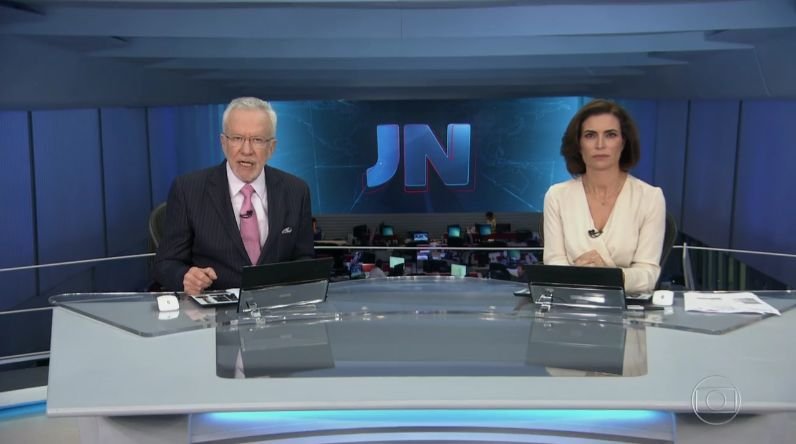 Alexandre Garcia e Giuliana Morrone