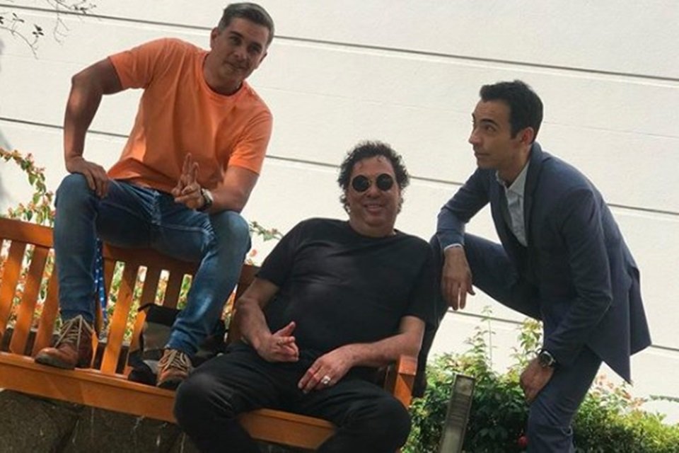 Ivan Moré, Casagrande e Cesar Tralli juntos