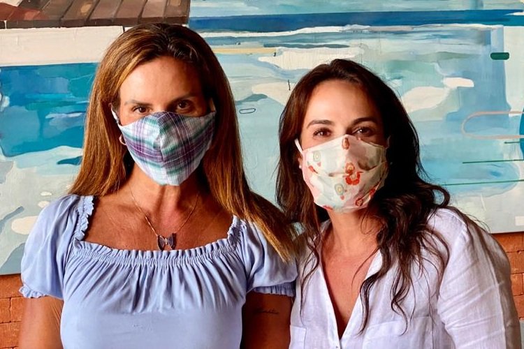 Claudia Salomão e Andréa Cabrera