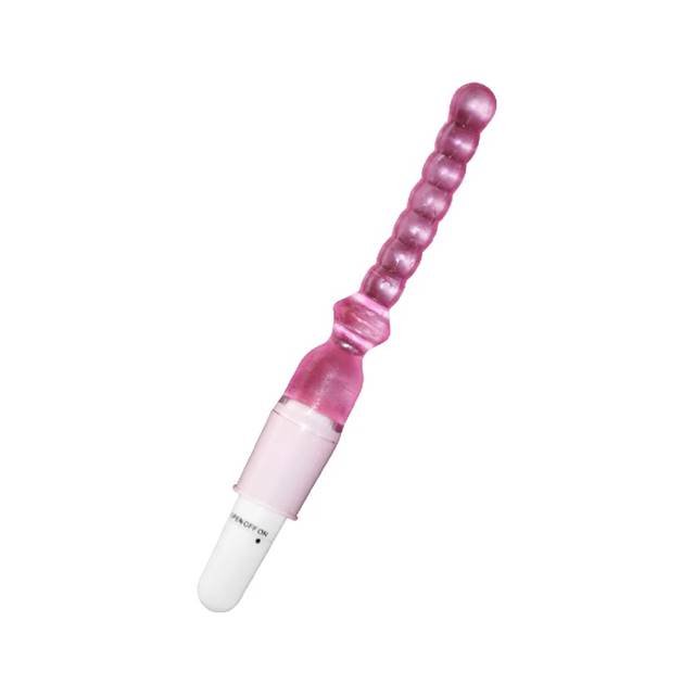 Vibrador anal grande de silicone