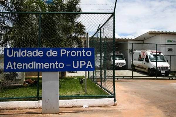 Fachada de uma UPA