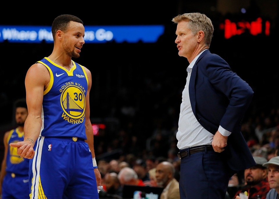Steph Curry e Steve Kerr
