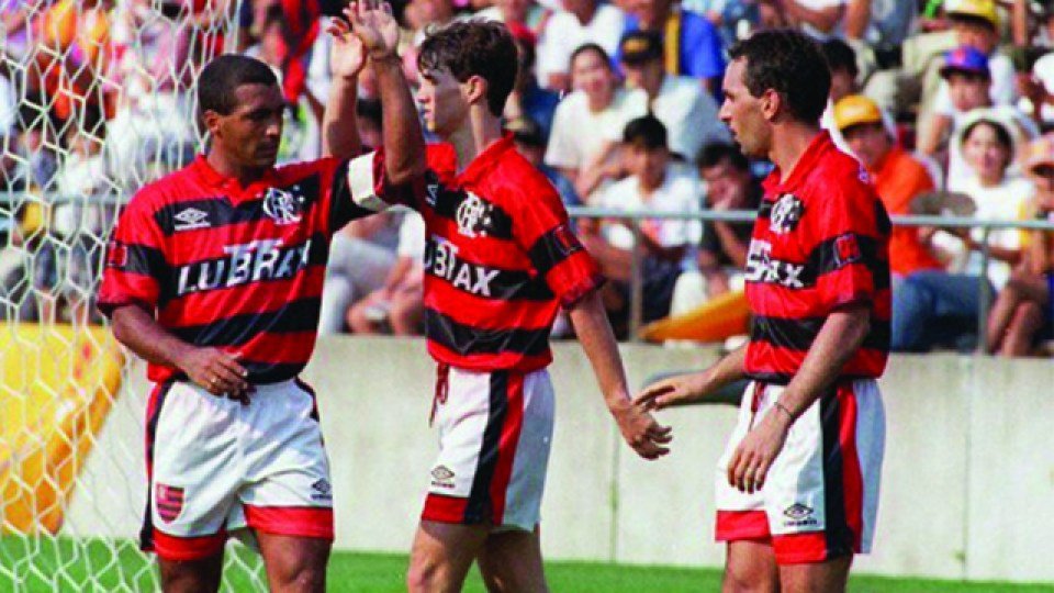 Sávio, Romário e Edmundo, Flamengo
