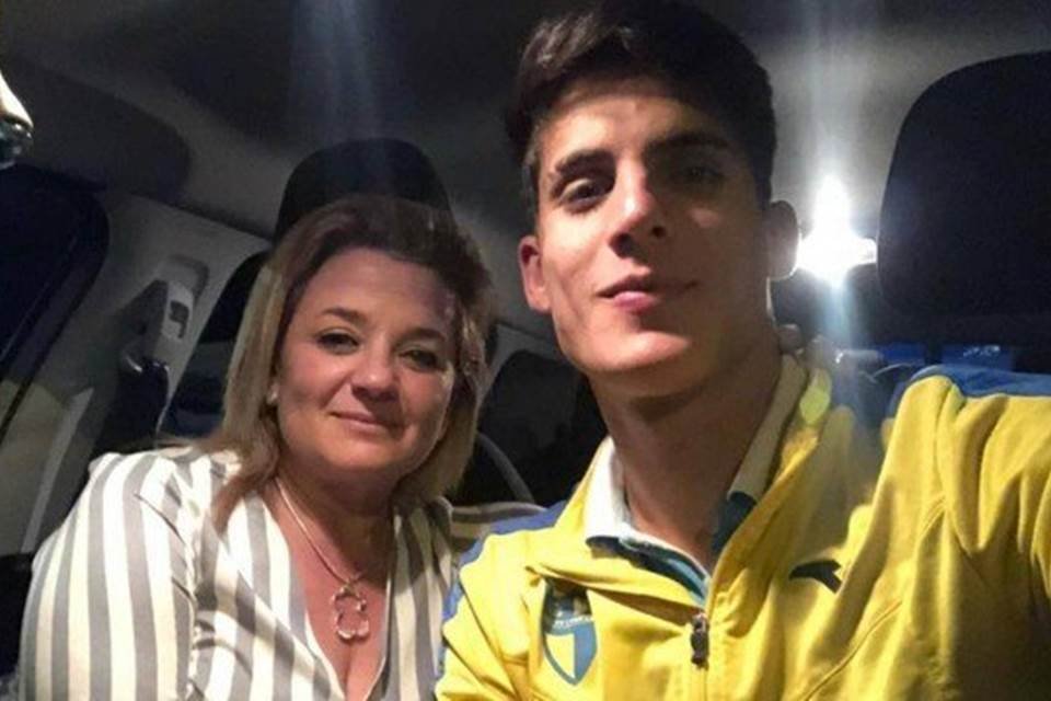 Tiago Ramos e a ex, Rita
