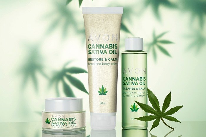 Produtos da Avon à base de cannabis
