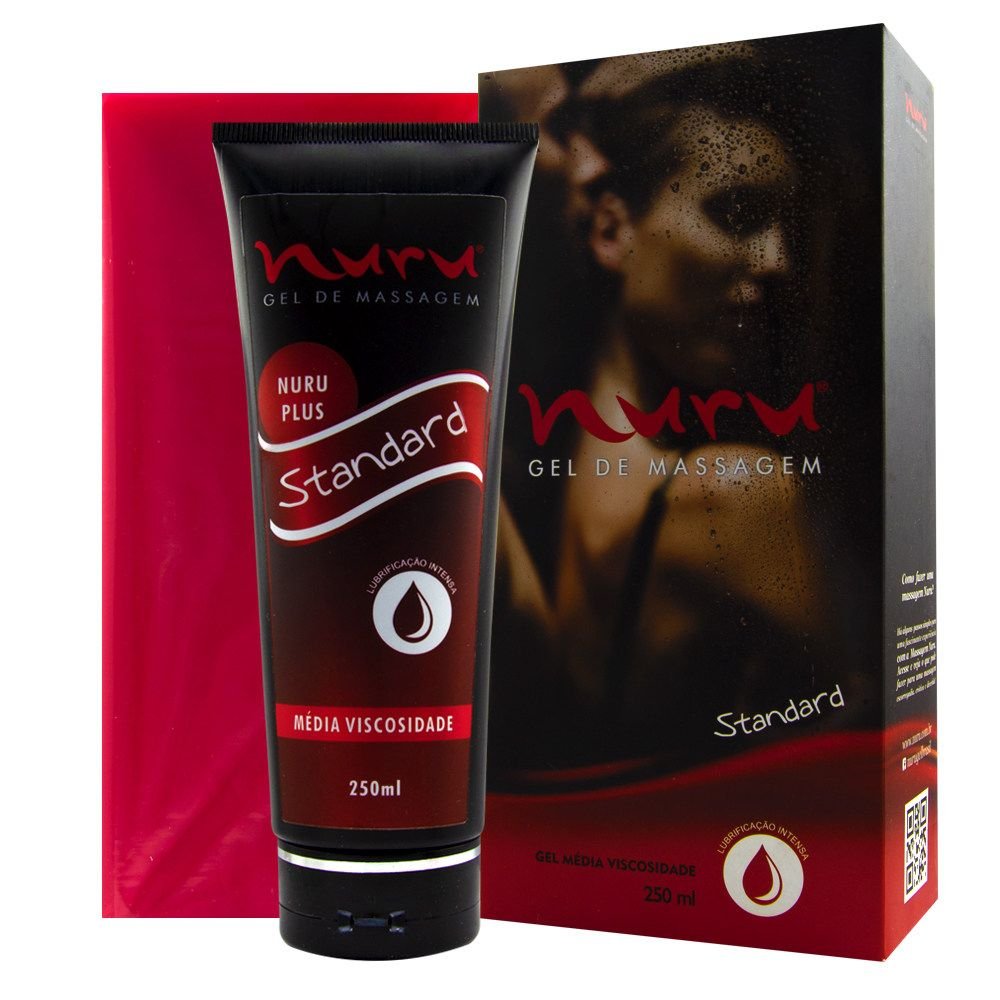 Gel lubrificante para massagem Nuru
