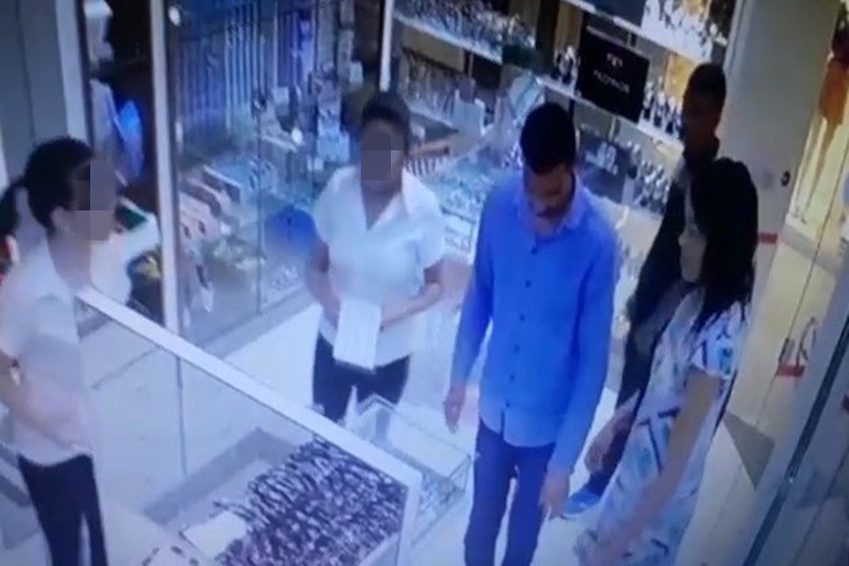 assalto em ótica
