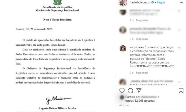 Desembargadora critica Celso de Mello em resposta a Flávio 