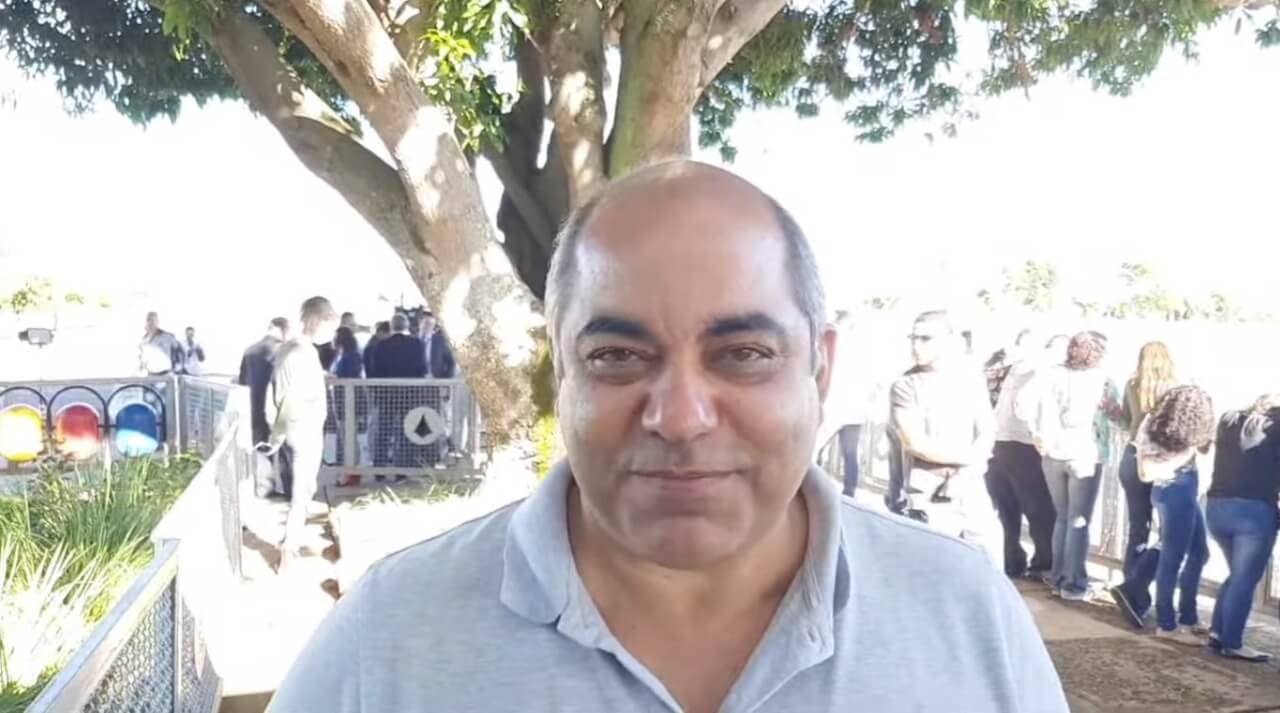 comandante Wilston Lima, organizador de atos pró-Bolsonaro