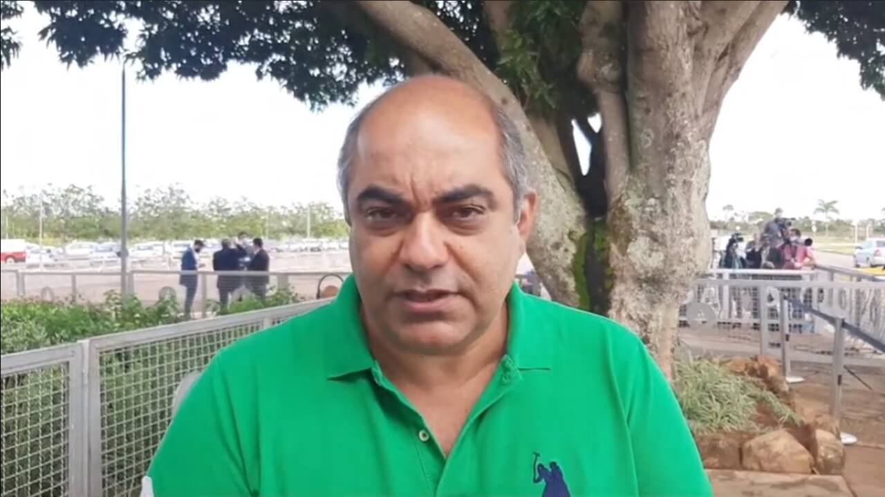 comandante Wilston Lima, organizador de atos pró-Bolsonaro