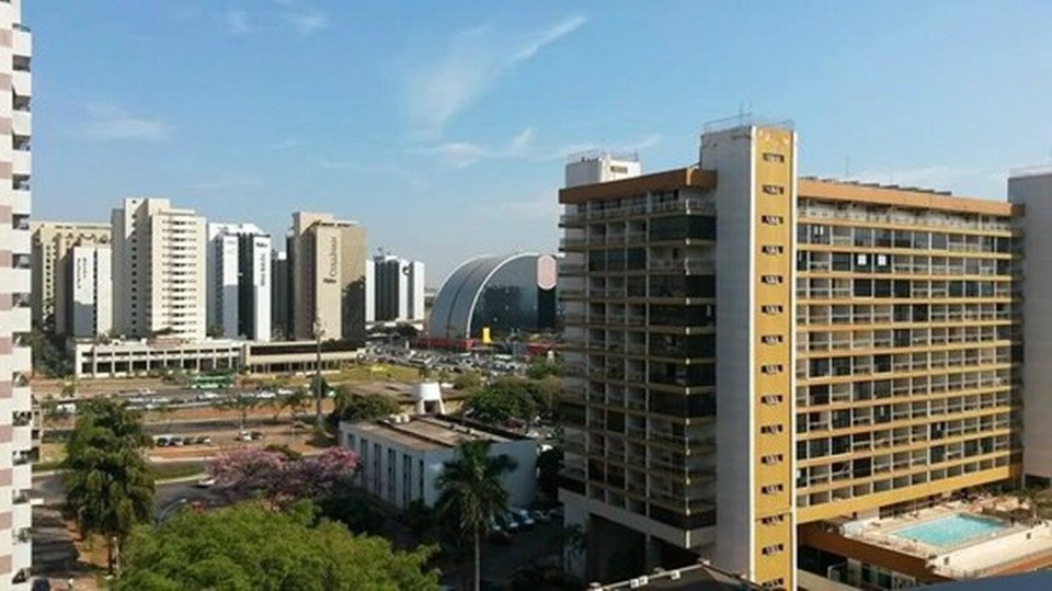 Foto panorâmica do Kubitschek Plaza