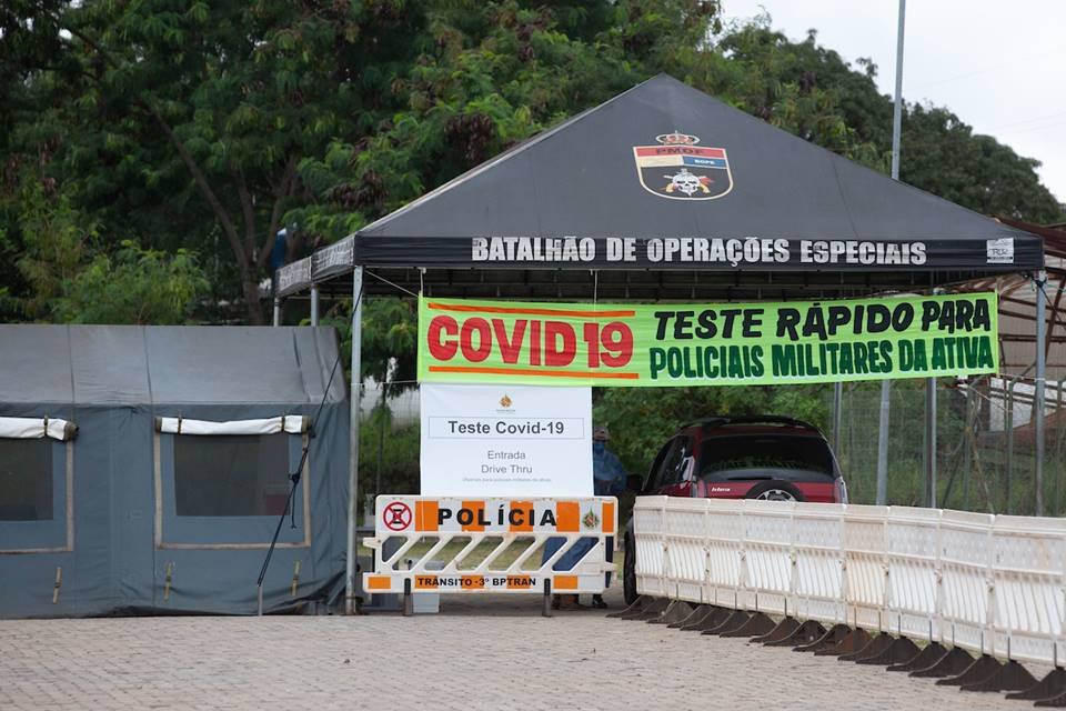 No DF, 78 policiais militares testaram positivo para o novo coronavírus