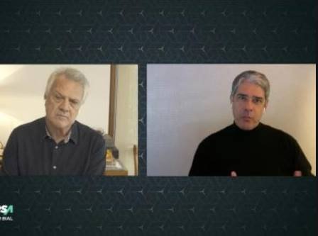 William Bonner e Pedro Bial