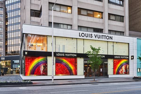 vitrine da Louis Vuitton