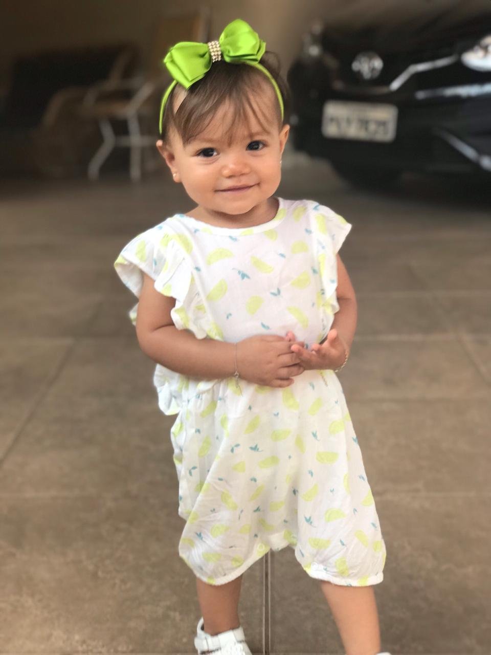 Bela, criança brasiliense de 2 anos