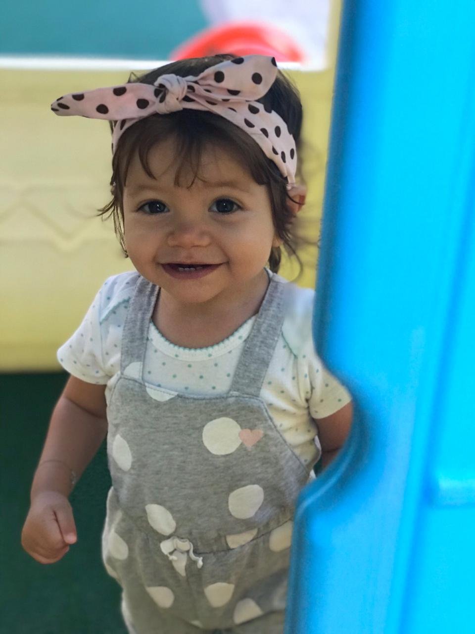 Bela, criança brasiliense de 2 anos