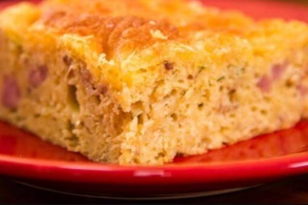 Torta low carb de milho