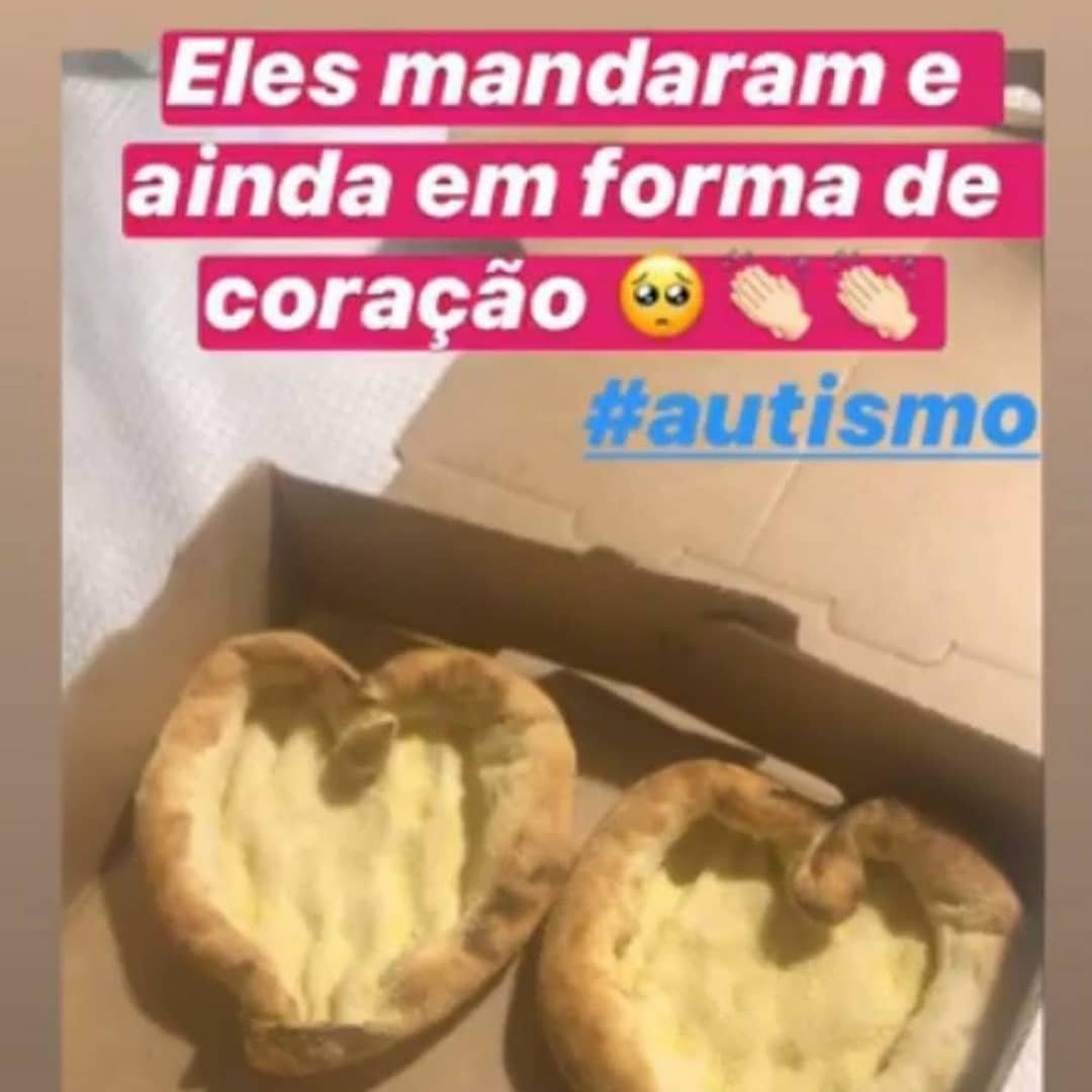Esfirras coração sem recheio