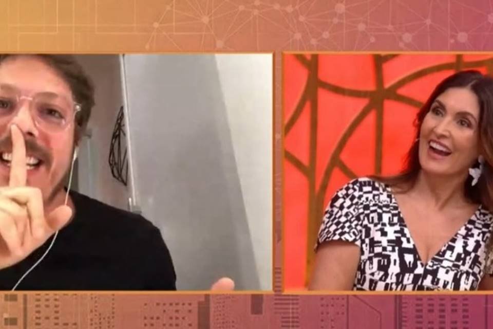 Fábio Porchat e Fátima Bernardes