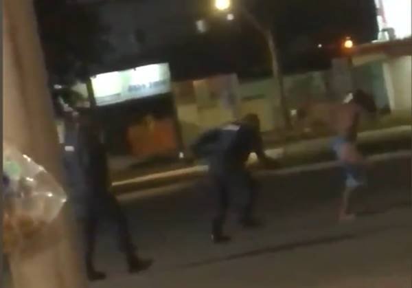 Agressão de PM a homem negro em Planaltina