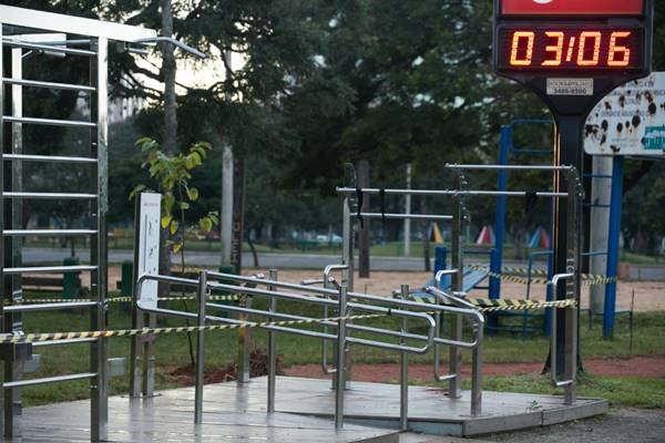 Reabertura dos parques no DF durante a pandemia de coronavírus