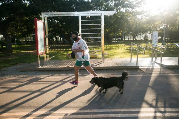 Reabertura dos parques no DF durante a pandemia de coronavírus