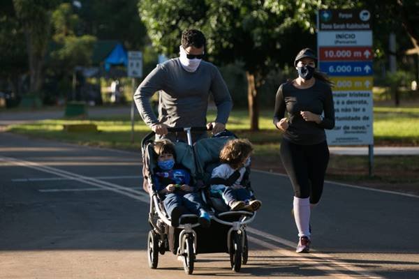 Reabertura dos parques no DF durante a pandemia de coronavírus