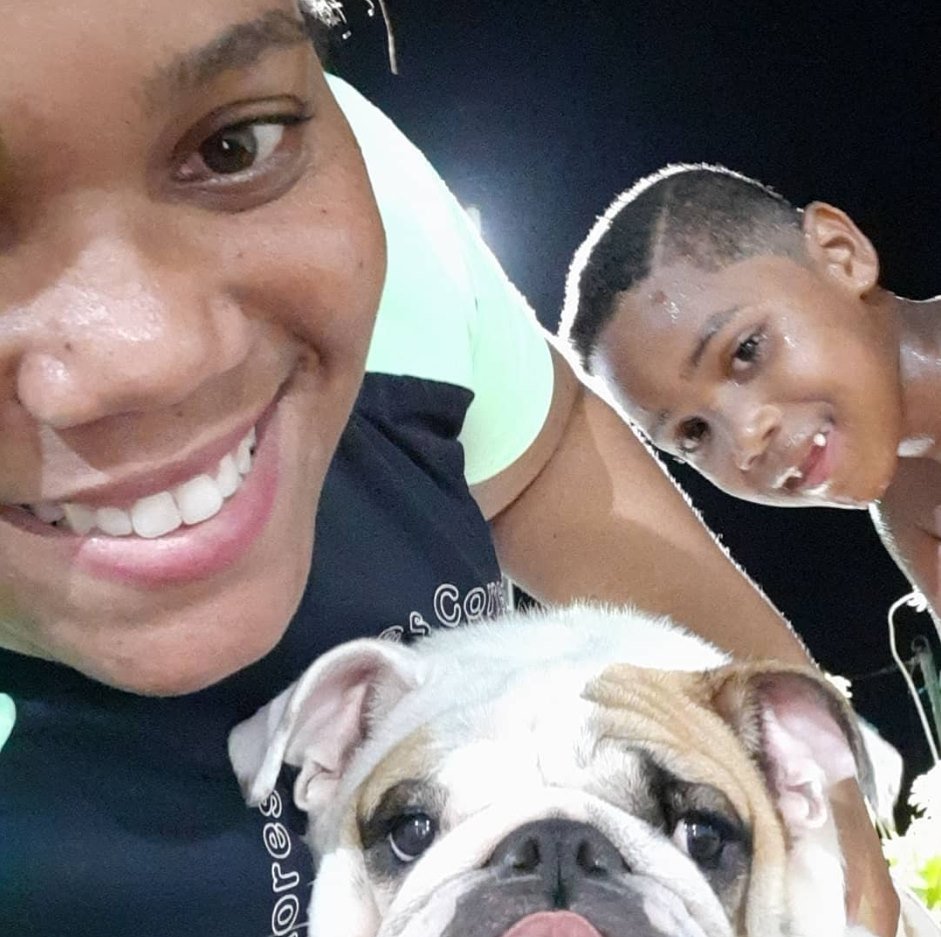 Miguel e a mãe Mirtes